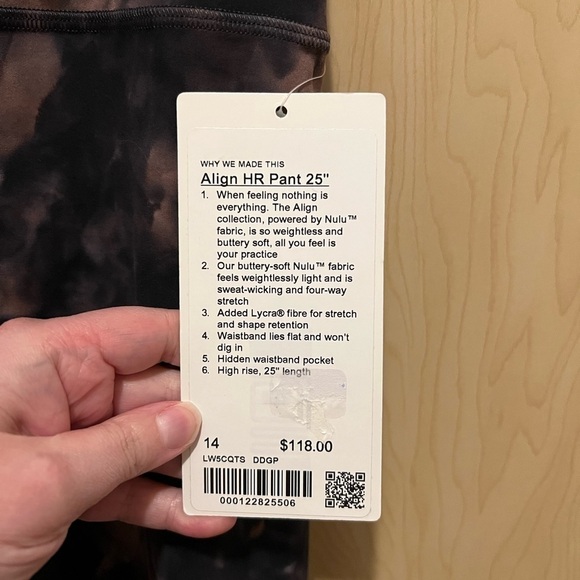 Lululemon Align Pant 25" *Diamond Dye - Picture 2 of 4